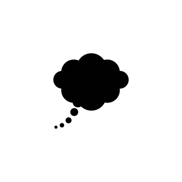 Konuşma Balonu Simgesi Vektör Tasarım Logo Şablonu — Stok Vektör