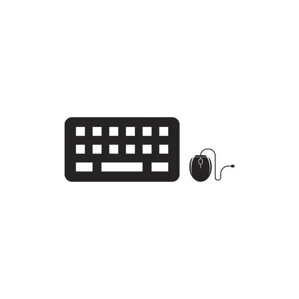 Tastatur Symbol Vektor Illustration Symbol Design — Stockvektor