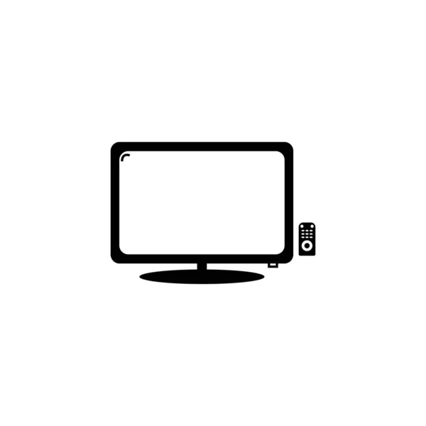 Television Icon Vector Illustration Logo Design — Stockvektor