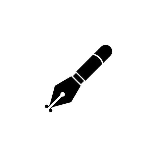 Pen Pictogram Vector Illustratie Logo Ontwerp — Stockvector