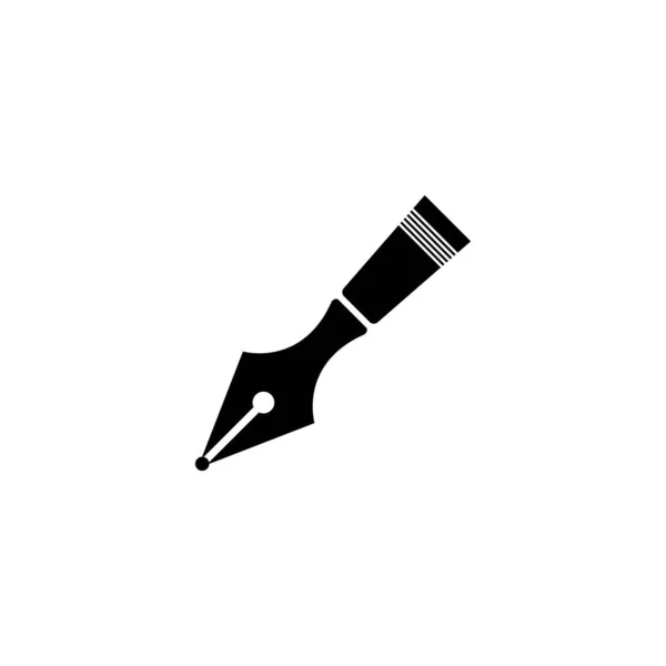 Pen Pictogram Vector Illustratie Logo Ontwerp — Stockvector