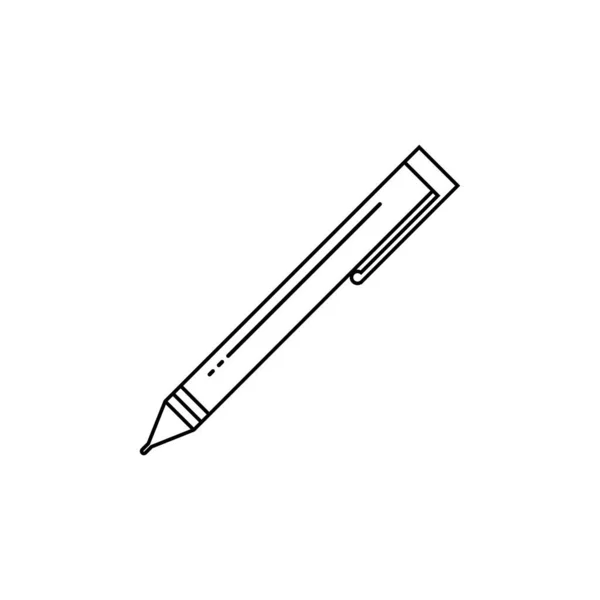 Stift Symbol Vektor Illustration Logo Design — Stockvektor