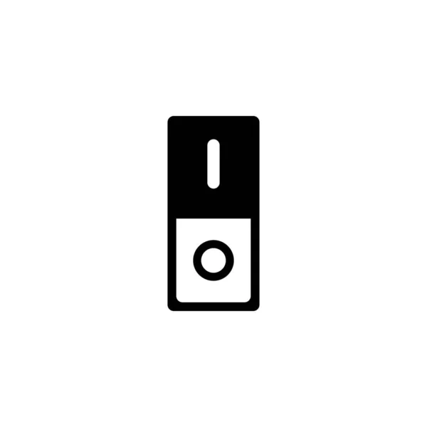 Ícone Vetor Interruptor Ilustração Símbolo Design —  Vetores de Stock