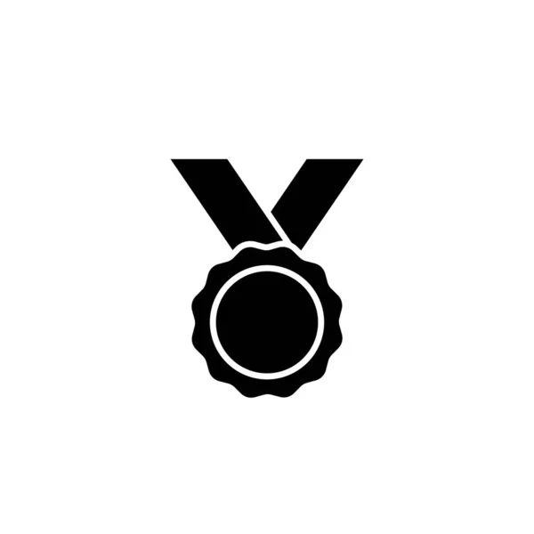 Icône Médaille Illustration Vectorielle Logo Design — Image vectorielle