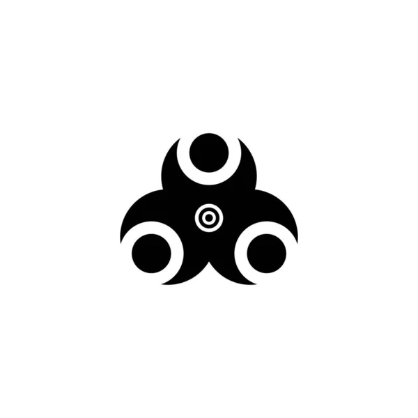 Fidget Spinner Symbol Vektor Illustration Logo Design — Stockvektor