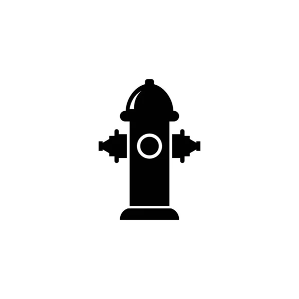 Icône Bouche Incendie Vectoriel Illustration Logo Design — Image vectorielle