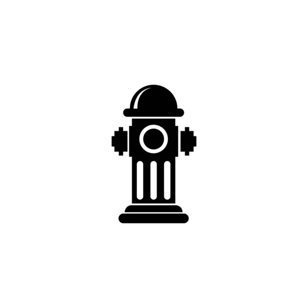 Protipožární Hydrant Ikona Vektor Ilustrační Logo Design — Stockový vektor