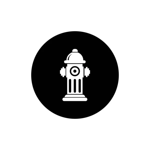 Protipožární Hydrant Ikona Vektor Ilustrační Logo Design — Stockový vektor