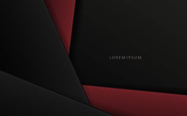 Geometrik arkaplan, kırmızı ve gri tonlarda desenli eğimli perdeler