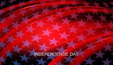 Amerikan bayrağının soyut kompozisyonu, ABD 'nin ulusal sembolü, kaotik bir bayrak..