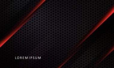 Kırmızı eğik çizgili koyu ağ arkaplan.