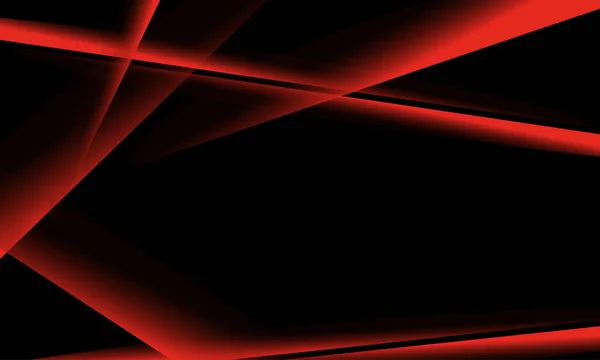 Black Background Randomly Drawn Bright Red Arrows — Archivo Imágenes Vectoriales