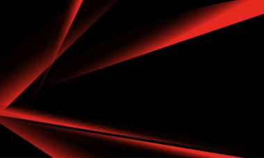 Kompozisyon siyah ve rastgele çizilmiş parlak kırmızı oklar.