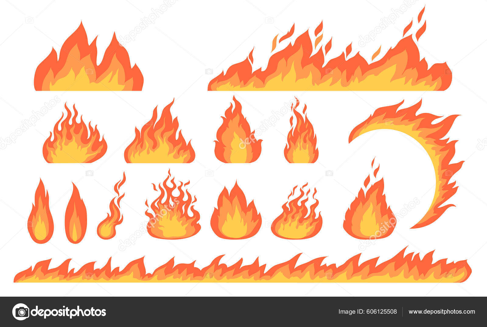 Dibujos Animados Llamas Fuego Plana Colección Vectores Símbolo Encendido Velocidad vector, gráfico vectorial © imagen #606125508 Dibujos Animados Llamas Fuego Plana Colección Vectores Símbolo Encendido Velocidad vector, gráfico vectorial © imagen #606125508