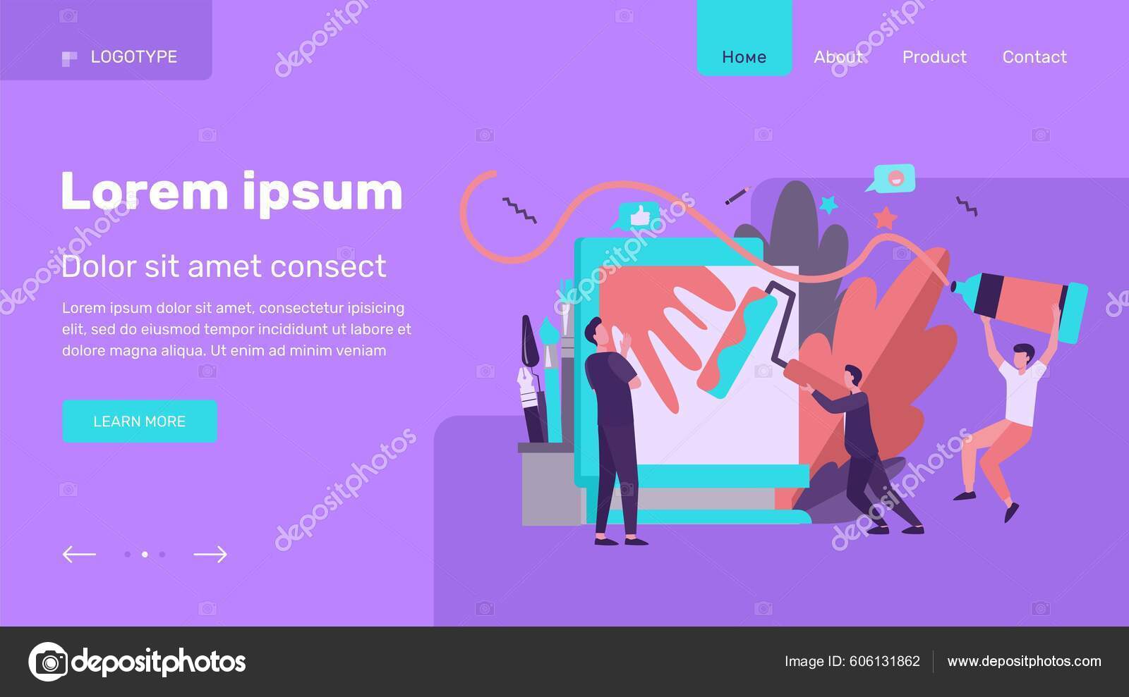 Art Studio Stock Vector by ©pch.vector 606131862