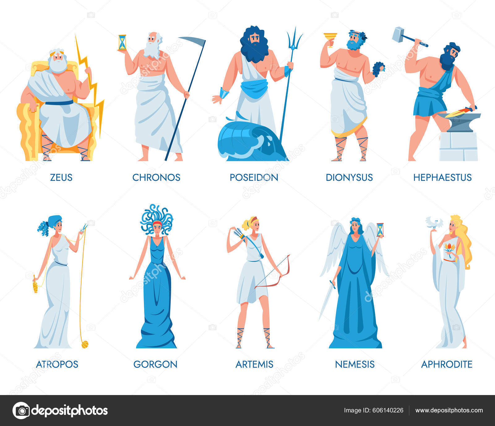 希腊神话---合作出版插图|插画|创作习作|路人哨 - 原创作品 - 站酷 (ZCOOL)