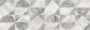 Geometrik desen ve çimento dokusu, dekoratif tasarım