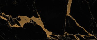black marble texture with gold veins