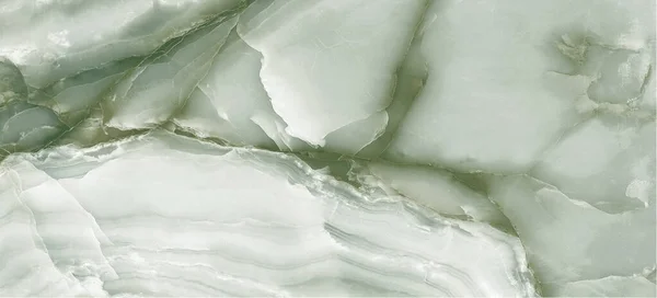 Zielona Konsystencja Marmuru Onyx Mineralne Tło Kamienia — Zdjęcie stockowe