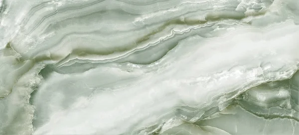 緑のオニキス大理石の質感 ミネラルストーンの背景 — ストック写真