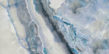 Blue onyx marble texture detail