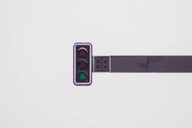 Trafik lambası yok, zamanlayıcı kapalı.