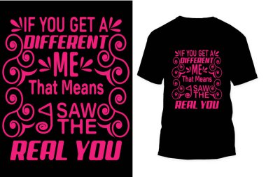 T-shirt tipografi tasarımı kavramı. 