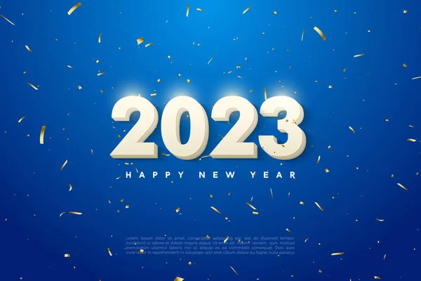 2023背景2023新年快乐新年活动新年快乐新年背景 — 图库矢量图片