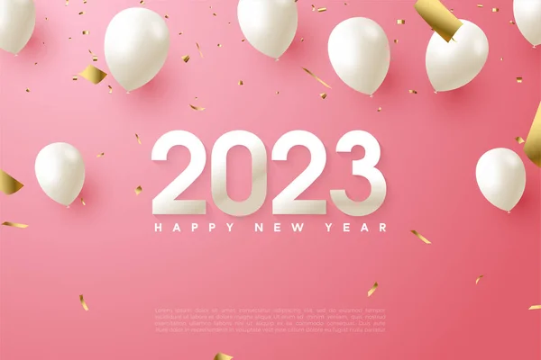 2023背景2023新年快乐新年活动新年快乐新年背景 矢量图形