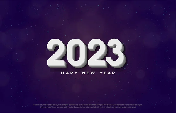 2023背景2023新年快乐新年活动新年快乐新年背景 — 图库矢量图片