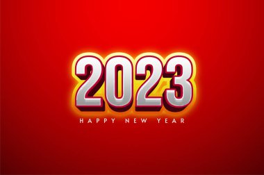 Renkli 2023 Mutlu yeni yıl kutlamaları geçmişi