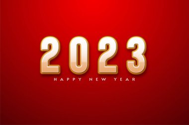 Basit tasarım mutlu yıllar 2023 arkaplan çizimleri