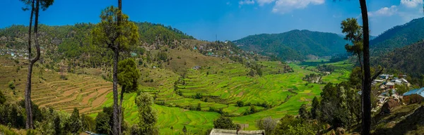 Amazing View Step Landbouw Dak Landbouw Areal Berglandschap Fotografie — Stockfoto