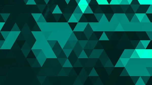 Zöld Sokszög Minta Absztrakt Geometrikus Háttér Háromszög Mozaik Tökéletes Honlap — Stock Fotó