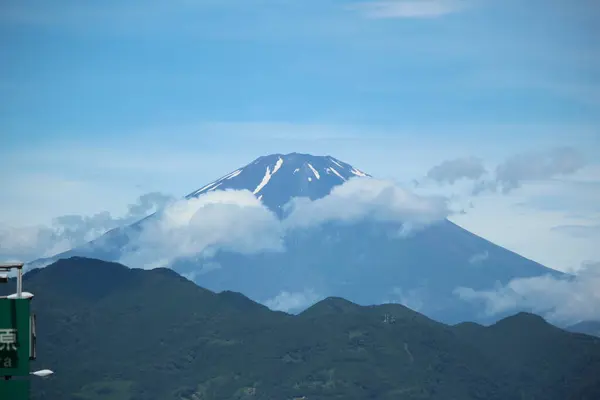 远处的富士山 — 图库照片