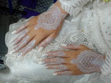 Düğün töreni. gelin ve damat.