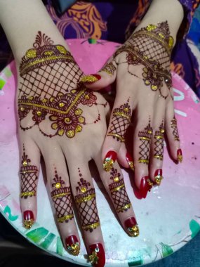 Geleneksel Thai dansı ulusal doğu tarzında.