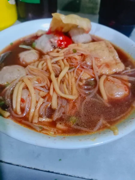 Menutup Pandangan Makanan Asia Yang Lezat — Stok Foto