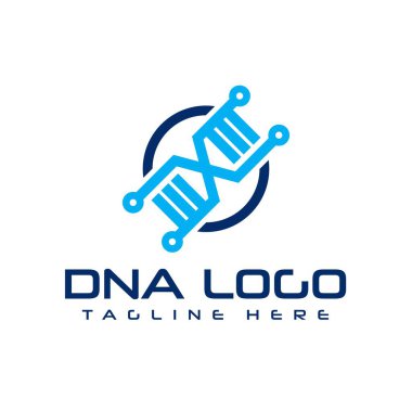  İş dünyası için DNA logosu tasarımı