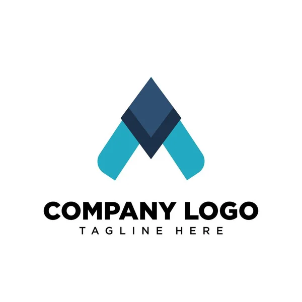 Logo Lettre Conception Adapté Pour Entreprise Communauté Les Logos Personnels — Image vectorielle