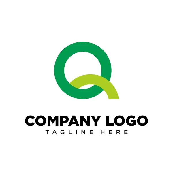 Lettre Conception Logo Approprié Pour Entreprise Communauté Les Logos Personnels — Image vectorielle