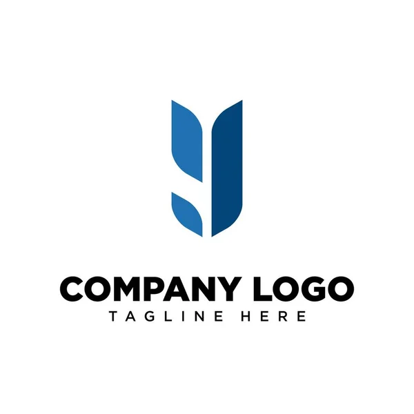 Logo Tasarım Harfi Şirket Topluluk Kişisel Logolar Marka Logoları Için — Stok Vektör