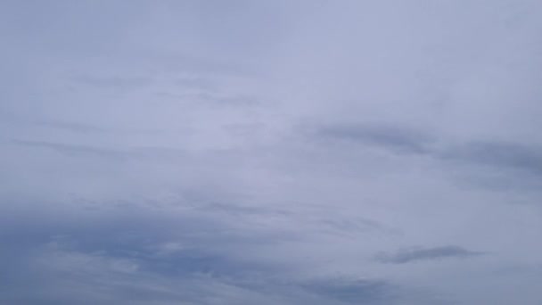 Beau Timelapse Aérien Nuages Orageux Sombres Belle Nature Temps Lapse — Video