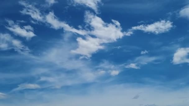 Hermoso Timelapse Aéreo Nubes Tormentosas Oscuras Hermosa Naturaleza Tiempo Lapso — Vídeos de Stock