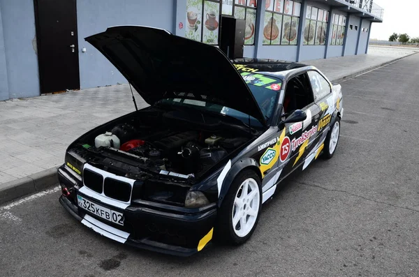 Sportovní Auto Bmw Drift Sportovkyně — Stock fotografie