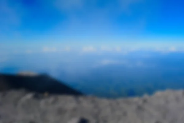 Bulutlu Bulanık Manzara Mavi Gökyüzü Güzel Fantezi Pastel Manzara Arka — Stok fotoğraf