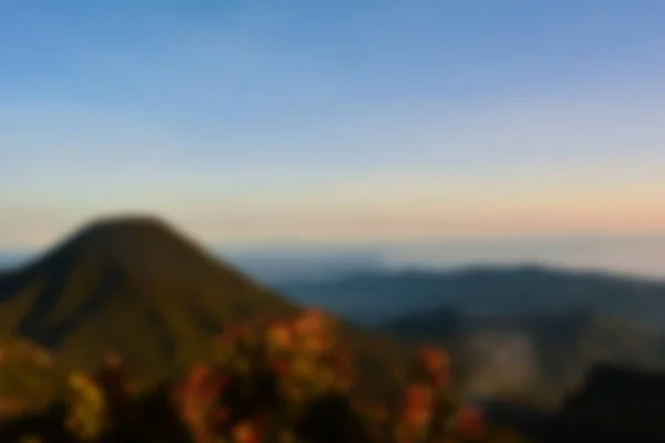 Blurred View Sky Mountains — Stock Photo, Image