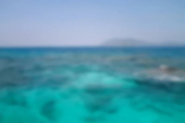 Blurred Background Landscape Beautiful Seascape Composition Nature — Stock Photo, Image