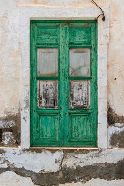 Beyaz Saray ile Lanzarote 'deki bir evin yeşil penceresi arasındaki tezat.