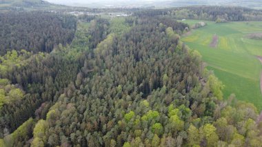 Güney Rhoen 'ın eşsiz manzarası. Kara Dağlar Doğa Parkı